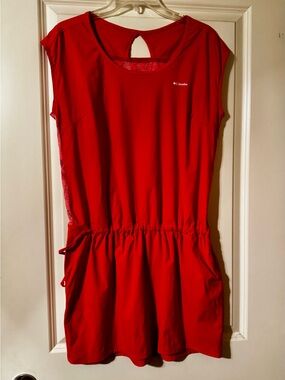 Columbia Coral Active Drawstring Waist Performance Dress Size M